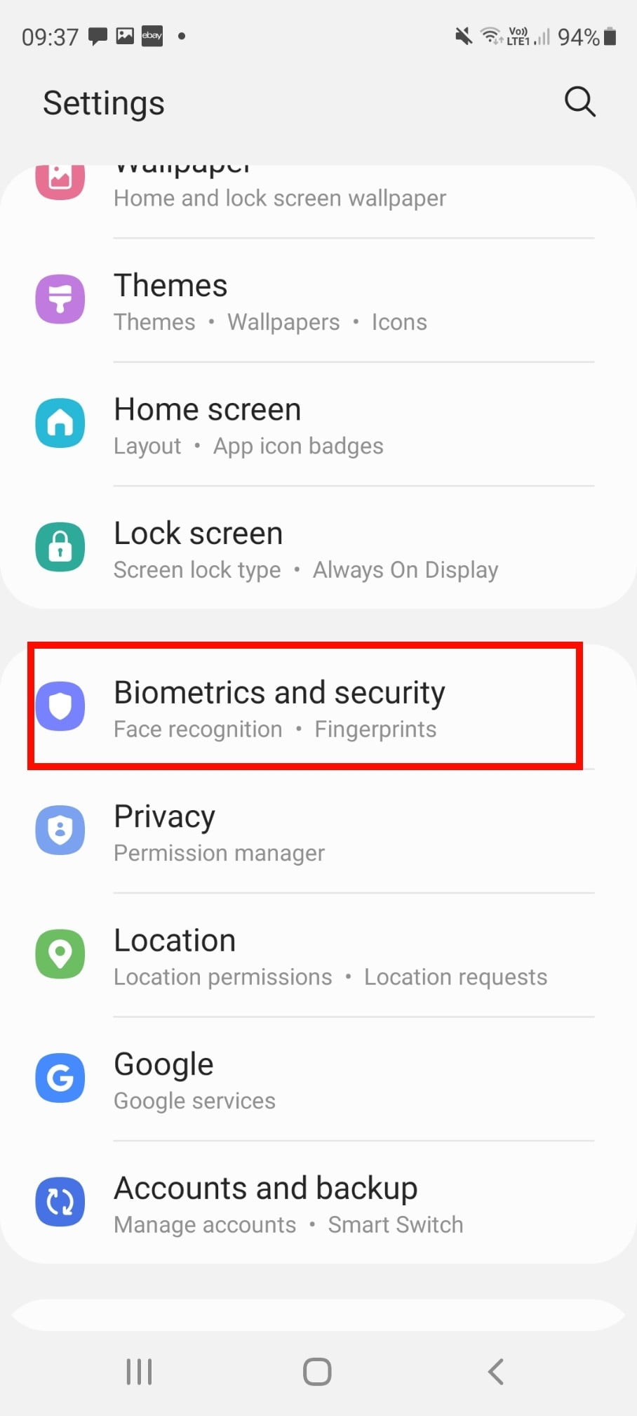 Cómo ocultar fotografías y videos. Samsung.