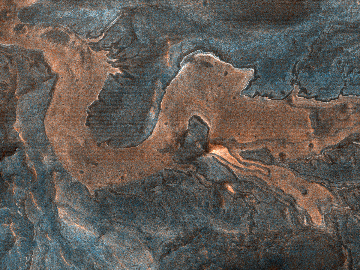 Dragón de Melas Chasma