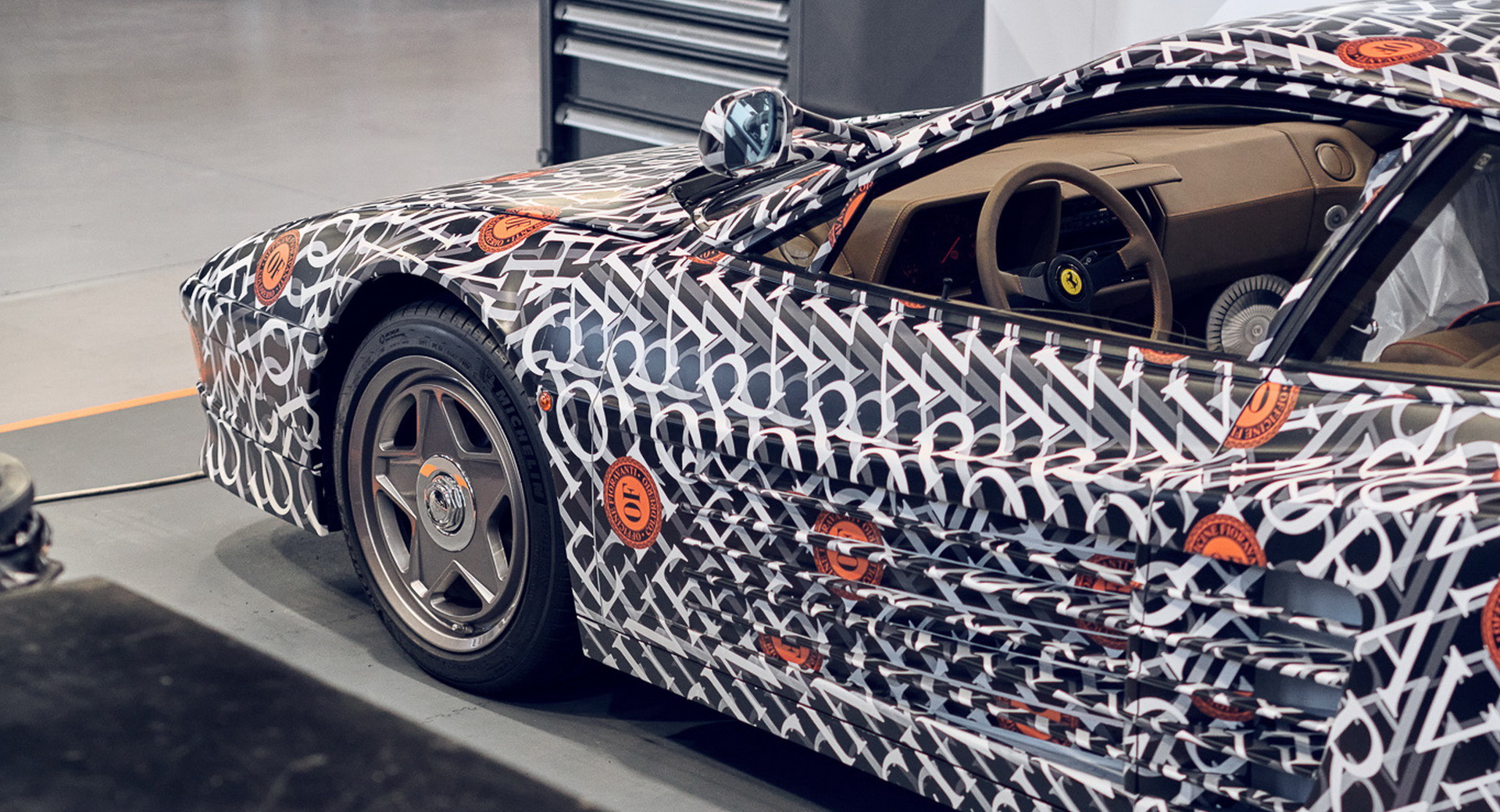 Modernized Ferrari Testarossa