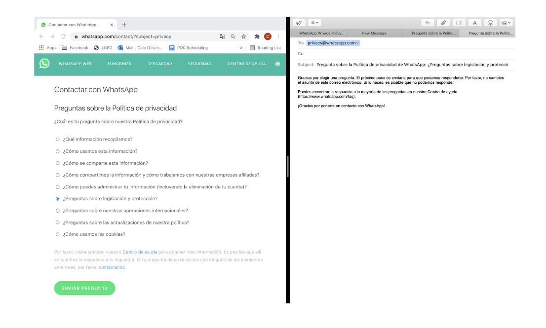 whatsapp ejercer derecho privacidad screenshot 2021 05 06 derechos de en pdf 4