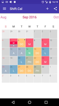Shift.Cal, una de las mejores apps de calendario