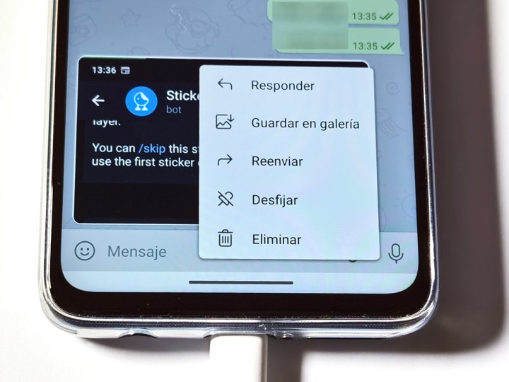 Cómo fijar mensajes en un chat de Telegram