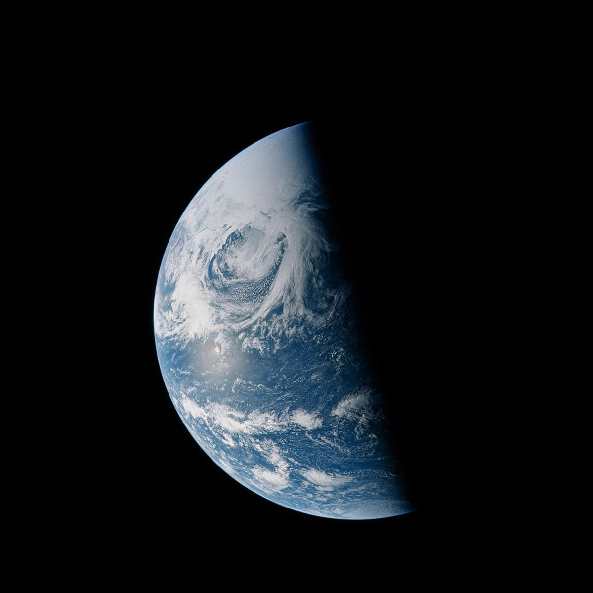 Tierra desde el Apolo 12