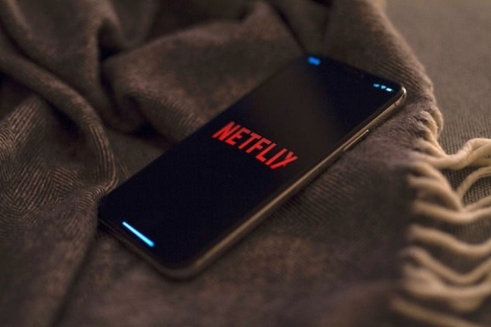 Netflix en un dispositivo móvil
