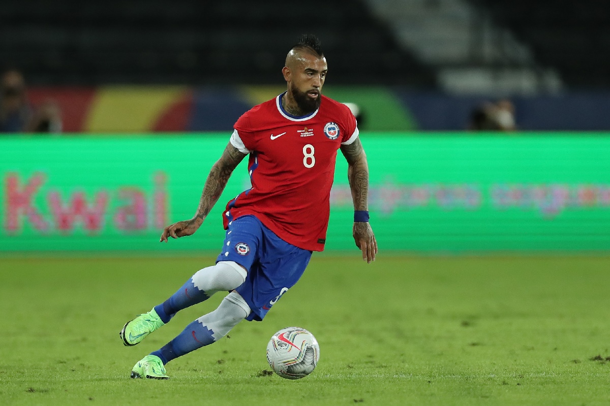 Arturo Vidal en la Copa América