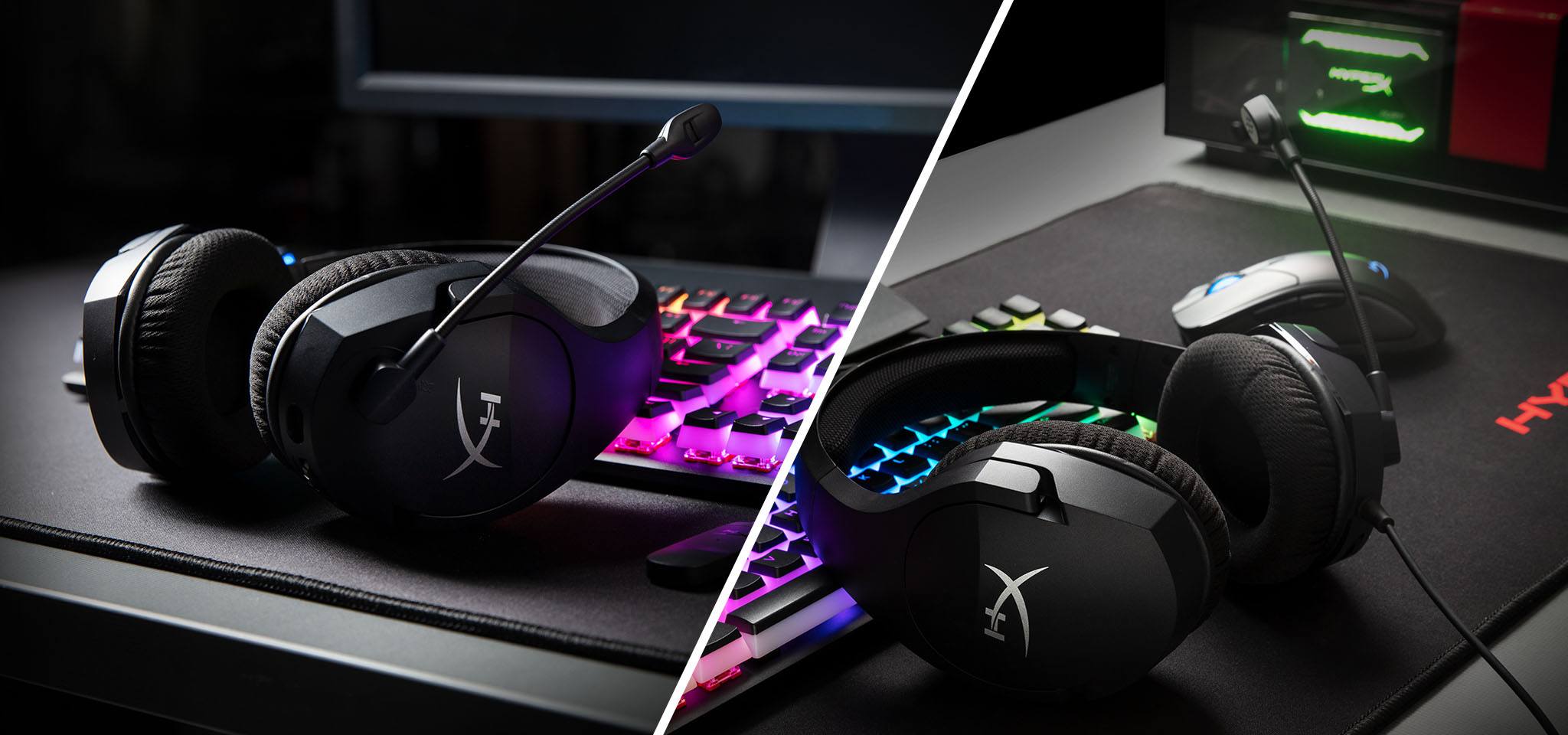 Una imagen de los auriculares HyperX Cloud Stinger