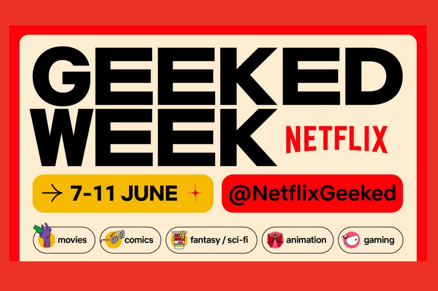 NETFLIX GEEKED WEEK E3 2021