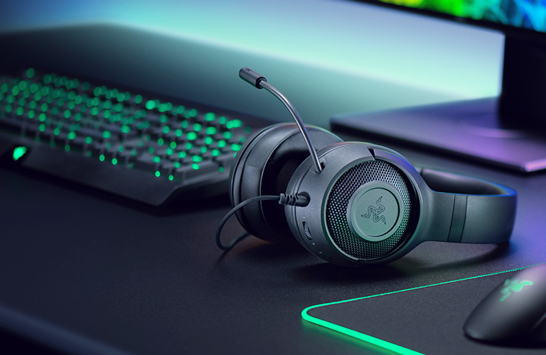 Una imagen de los auriculares Razer Kraken X Lite