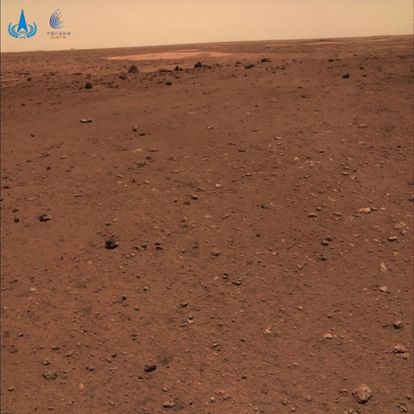 Rover chino en Marte