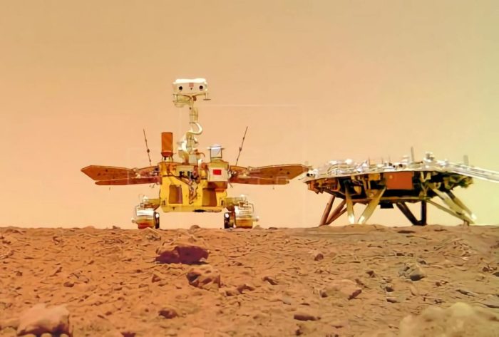 Rover chino en Marte