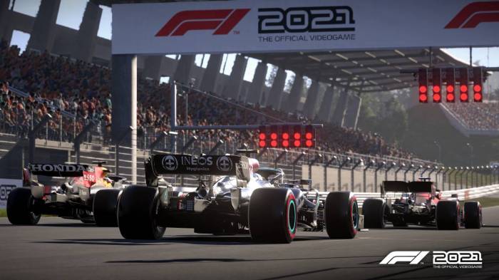 Una imagen del videojuego F1 2021
