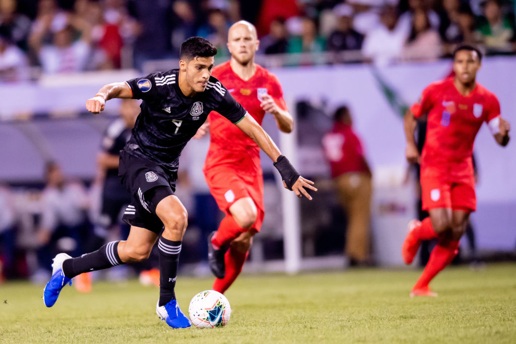 Una imagen del delantero mexicano Raúl Jiménez