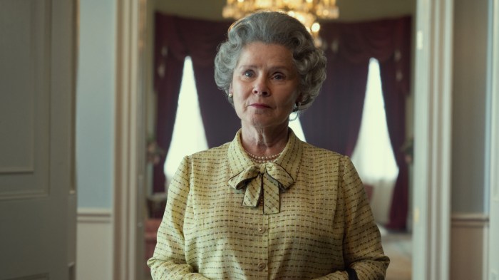 Así luce Imelda Staunton como Isabel II en The Crown