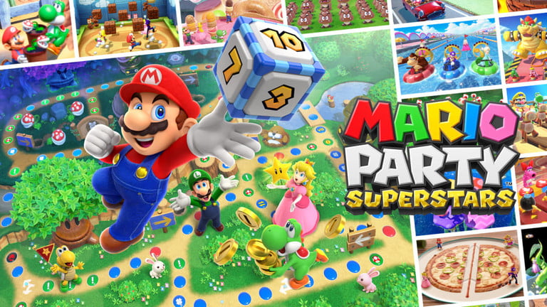 Una imagen del videojuego Mario Party Superstars