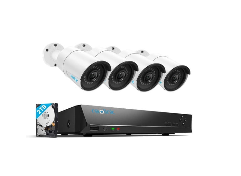 Reolink Eight Channel PoE Video Surveillance System, uno de los mejores sistemas de cámaras de seguridad para pequeñas empresas