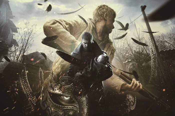 Poster promocional de Resident Evil Village: Mercenarios