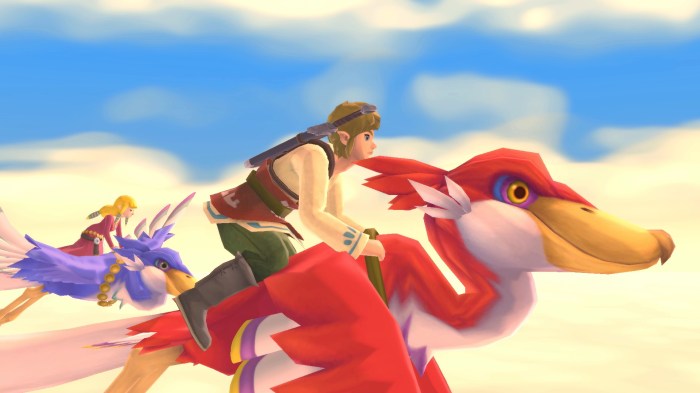 Una imagen de The Legend of Zelda Skyward HD