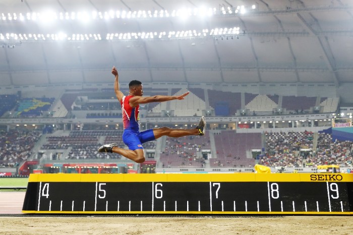 El saltador cubano Juan Miguel Echevarría es la gran carta latinoamericana en el salto largo de Tokyo 2020