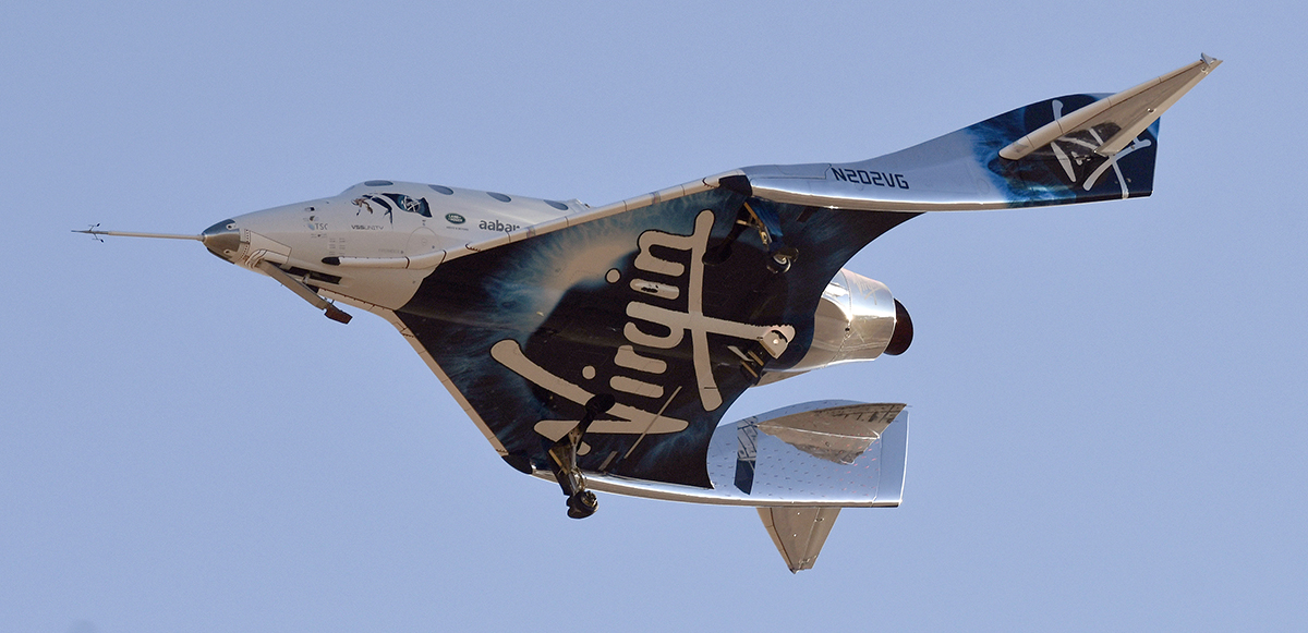 El VSS Unity de Virgin Galactic