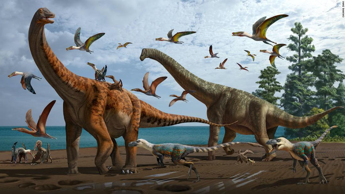 Descubren nuevas especies de dinosaurios en China