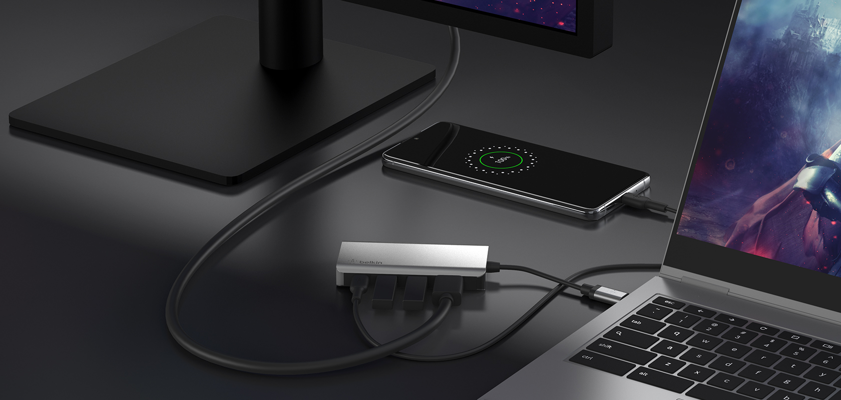 USB-C 4-in-1 Multiport Adapter