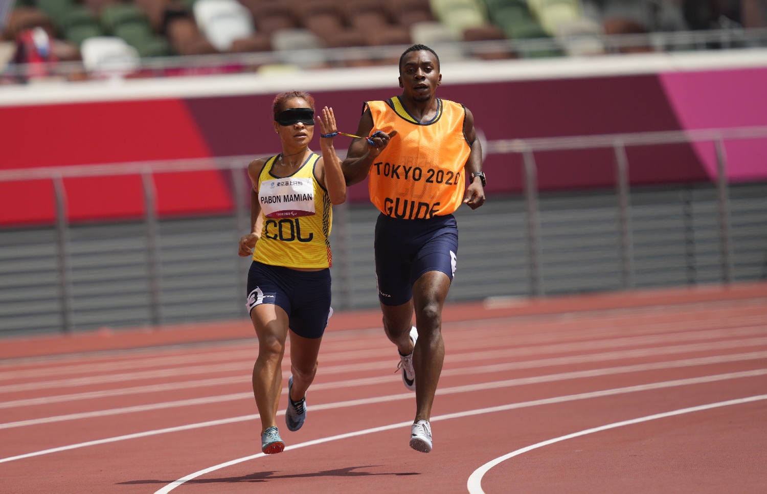 La colombiana Angie Pabón es una de las favoritas en los 400 metros planos femeninos en la categoría T11.