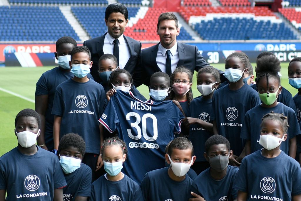 Las mejores imágenes que dejó la presentación de Messi en el PSG