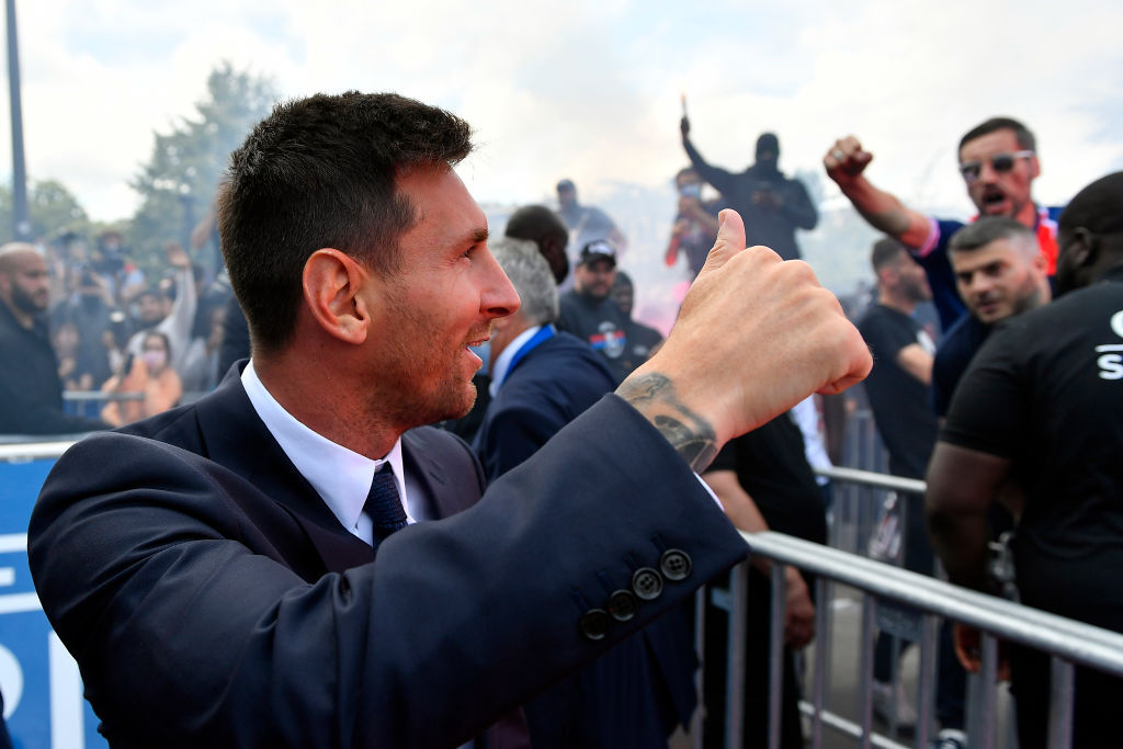 Las mejores imágenes que dejó la presentación de Messi en el PSG