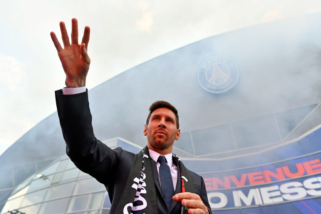 Las mejores imágenes que dejó la presentación de Messi en el PSG