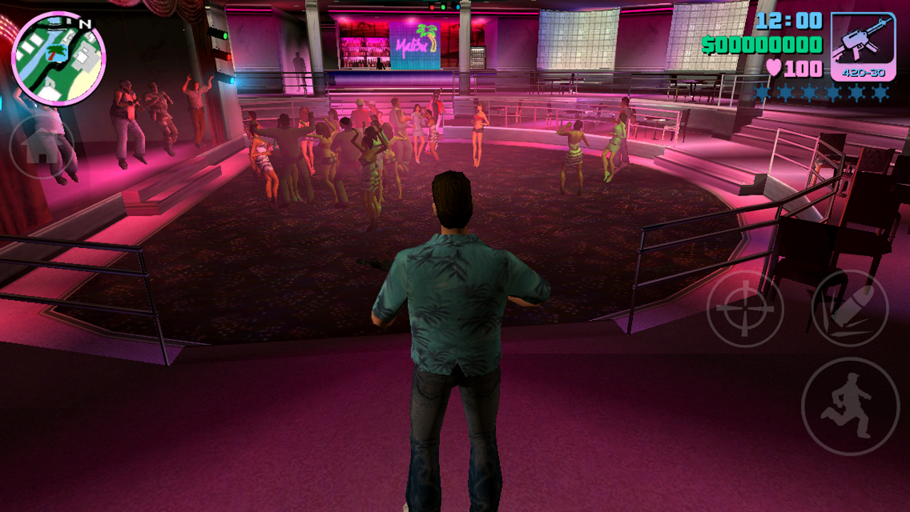 Una imagen del videojuego Grand Theft Auto Vice City