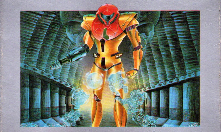 Una imagen del videojuego Metroid