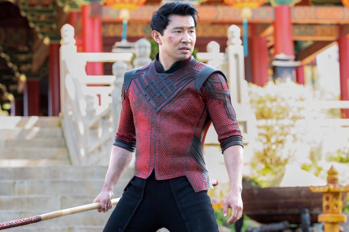 Simu Liu as Shang-Chi in Shang-Chi and the Legend of the Ten Rings