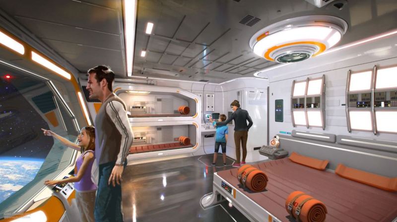 Disney revela cuánto costará hospedar en el hotel de Star Wars