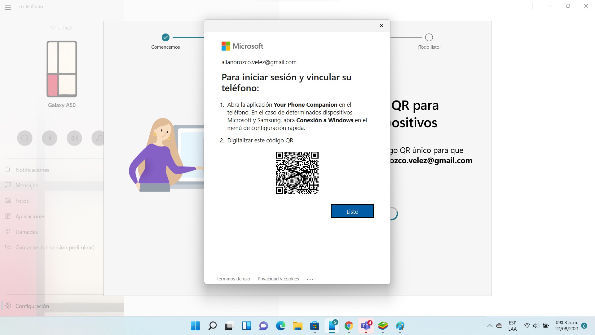 Cómo configurar Tu Teléfono en Windows 11