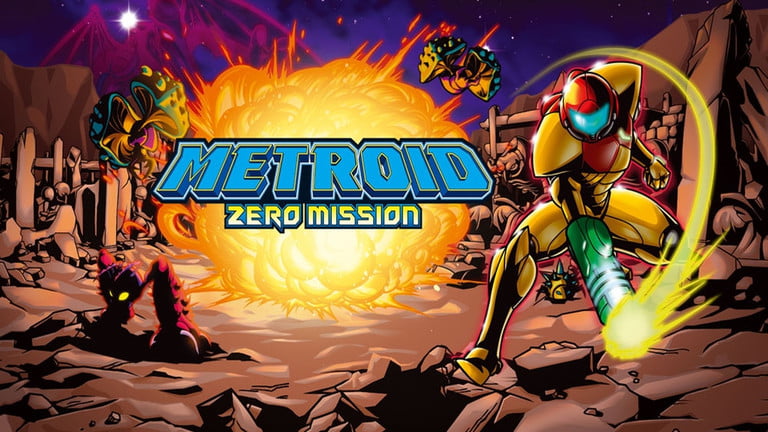 Una imagen del videojuego Metroid Zero Mission