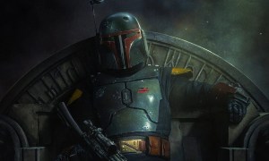 La imagen muestra el póster de The Book of Boba Fett.