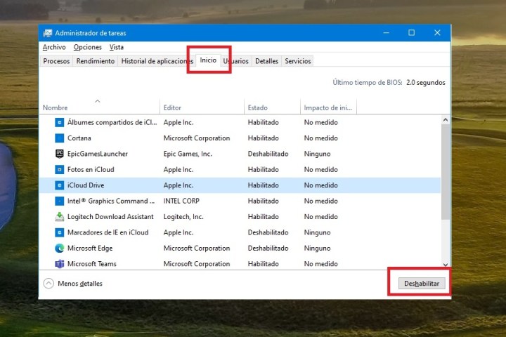 Administrador de tareas en Windows 11 para aprender a cómo mejorar el rendimiento de tu PC.