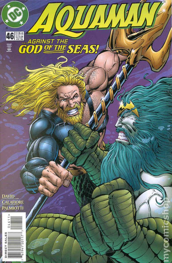 Un cómic de Acuaman publicado en 1989