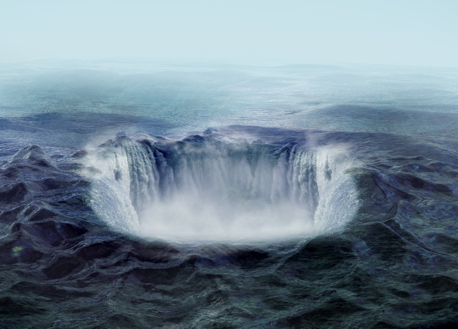 Triángulo de las Bermudas / Ilustración