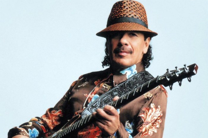 Santana artistas latinos