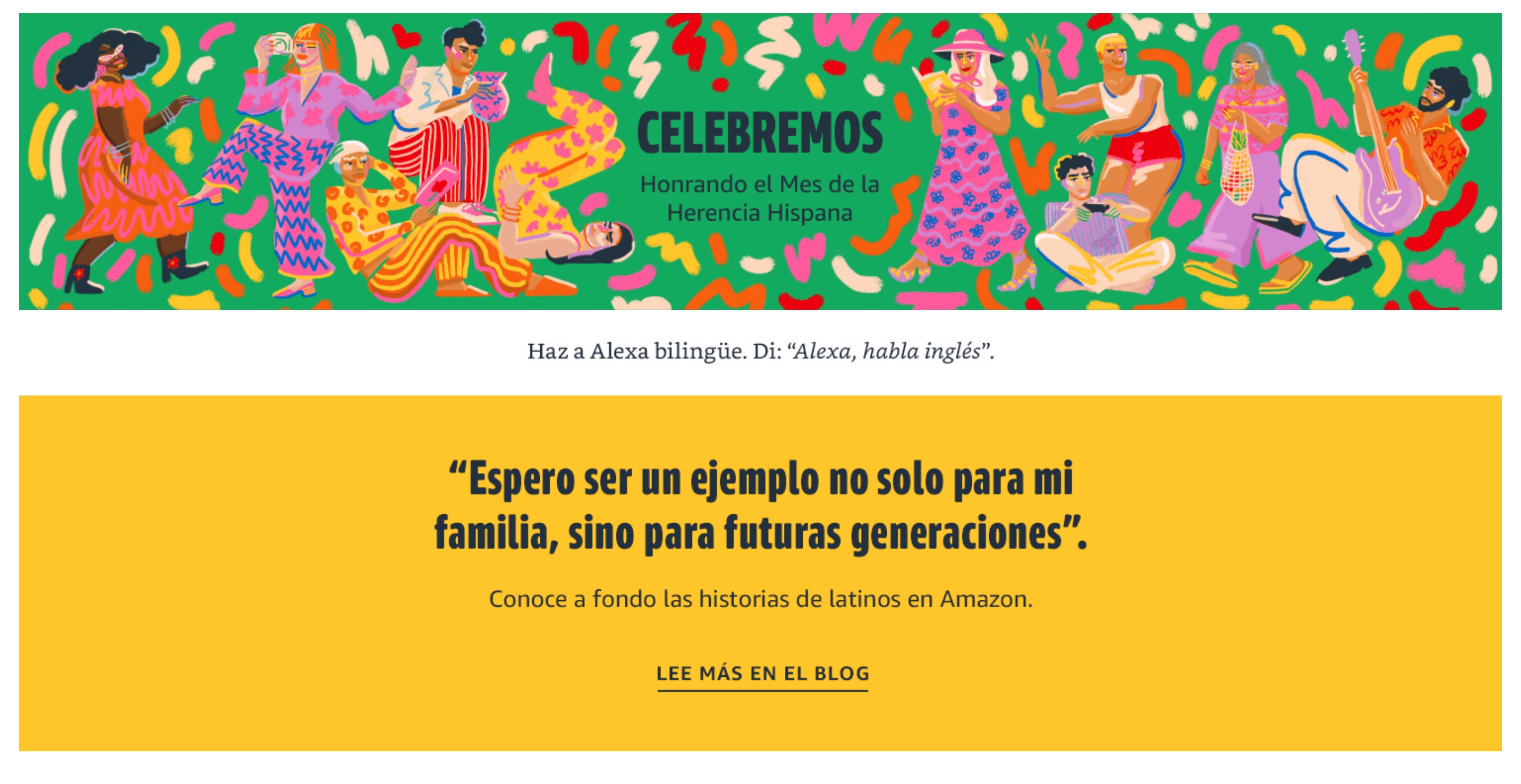 El Mes de la Herencia Hispana 2021 en Amazon