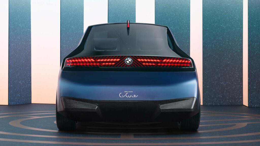 La imagen muestra el nuevo i Vision Circular anunciado por BMW.