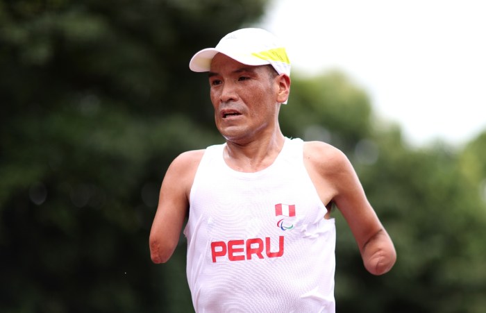 El peruano Efraín Sotacuro es una de las cartas iberoamericanas del maratón paralímpico en la categoría T46.
