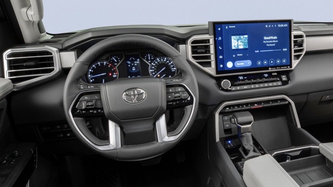 Perilla De Control De Volumen Y Potencia Para Pantalla De 14" De TOYOTA TUNDRA 2022-2025 - Pieza Original, Fabricada En México, Referencia 0C060