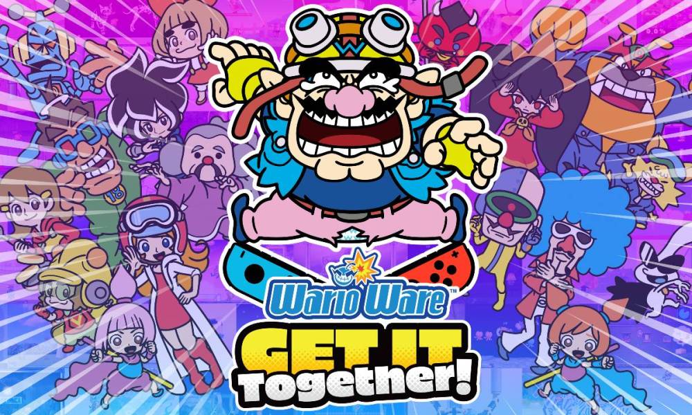 La portada del videojuego Warioware: Get it together!