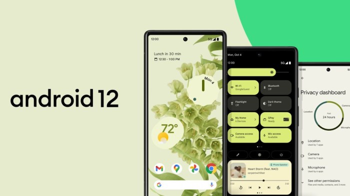 android 12 primeros dispositivos