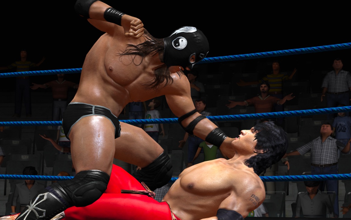 Una imagen del videojuego AAA: Héroes del Ring