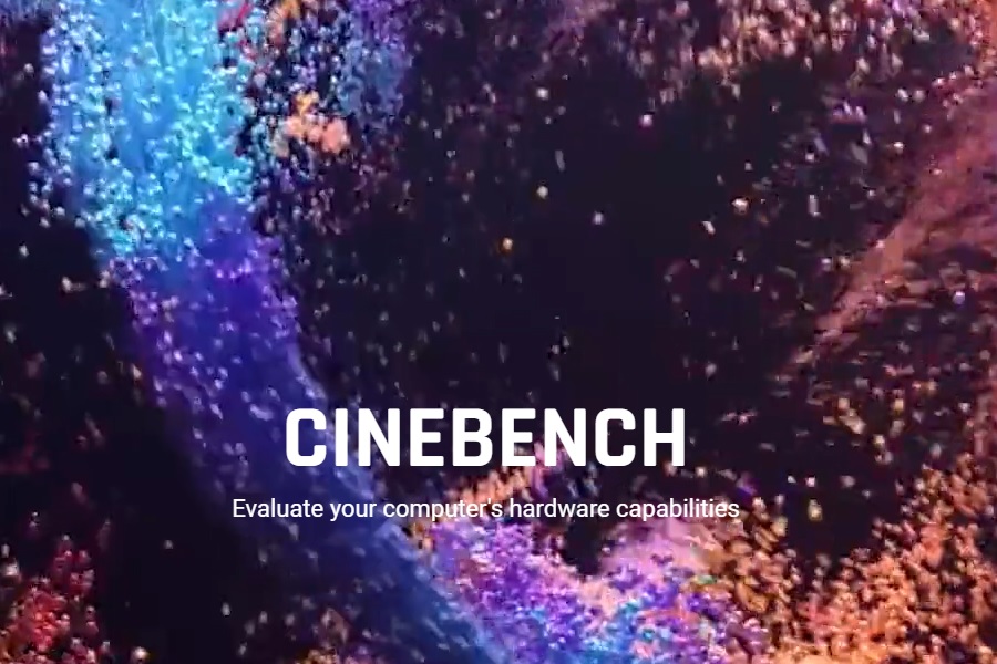 Animación de Cinebench