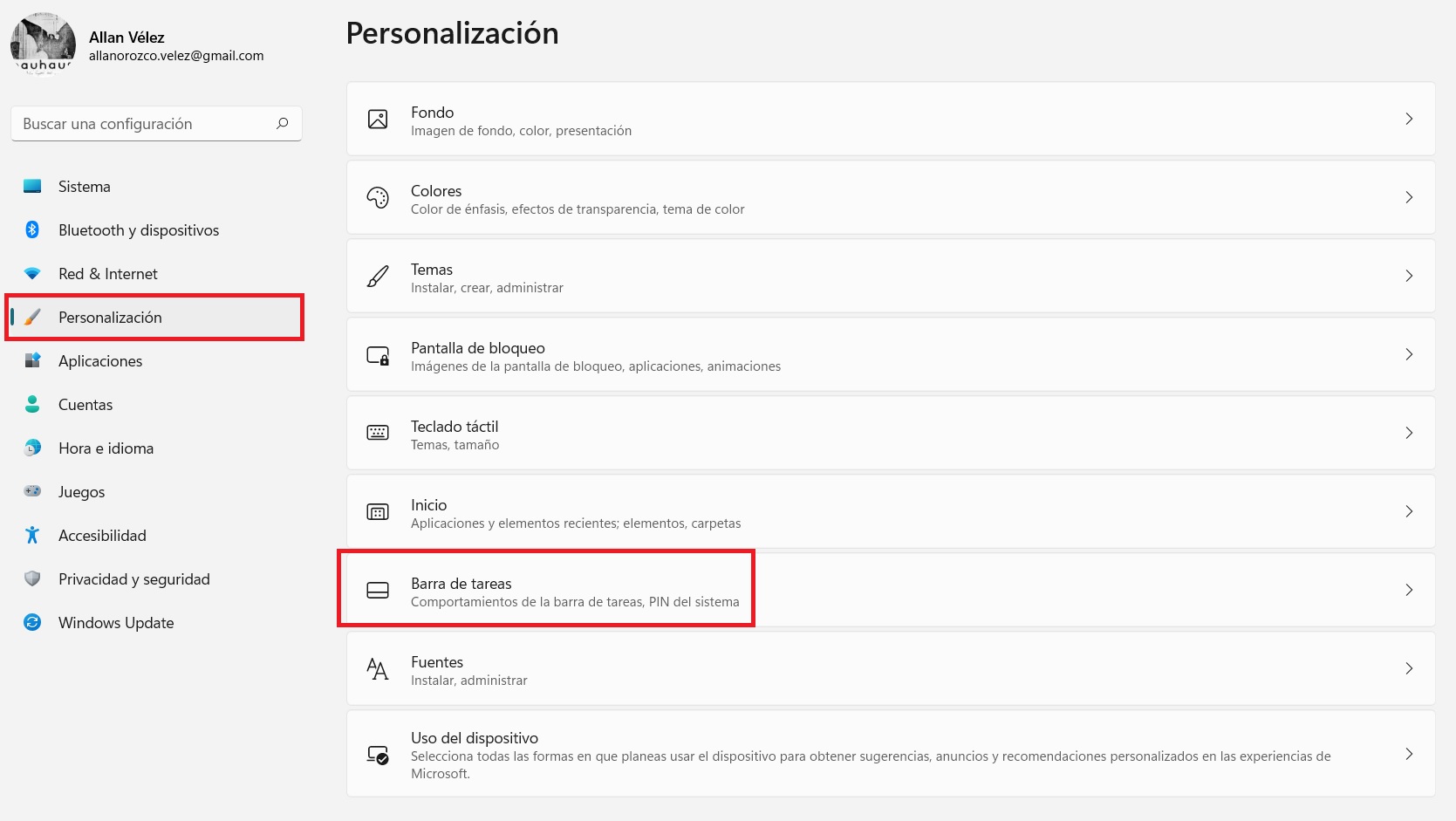 Cómo mover el botón de Inicio a la izquierda en Windows 11