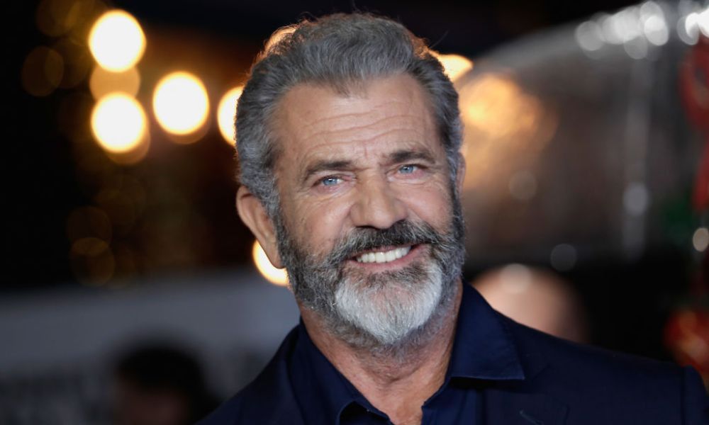 La imagen muestra al actor Mel Gibson.